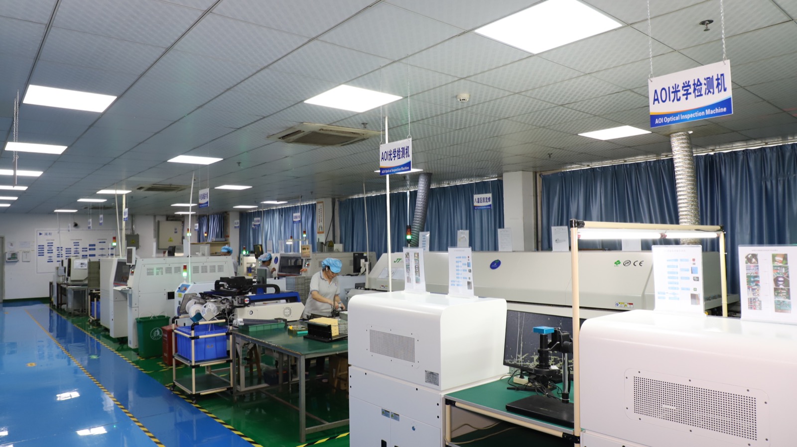 AOI optical inspection production line