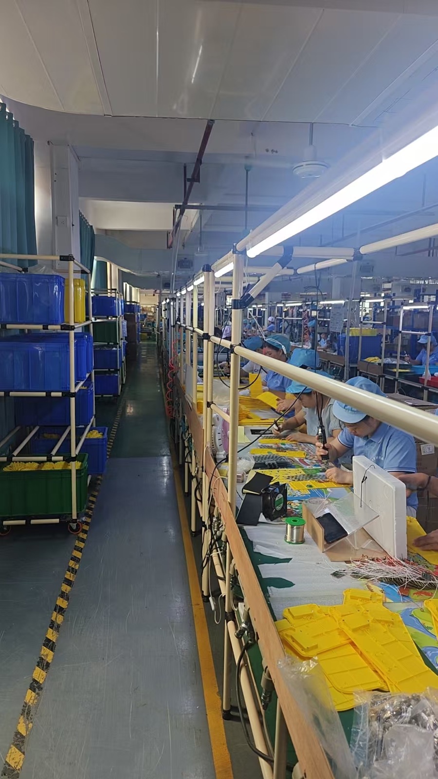 Sound module assembly line